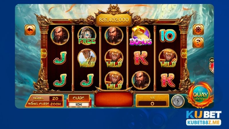 Tây Du Ký: Một trong tựa game nổ hũ Kubet88 nổi bật nhất hiện nay